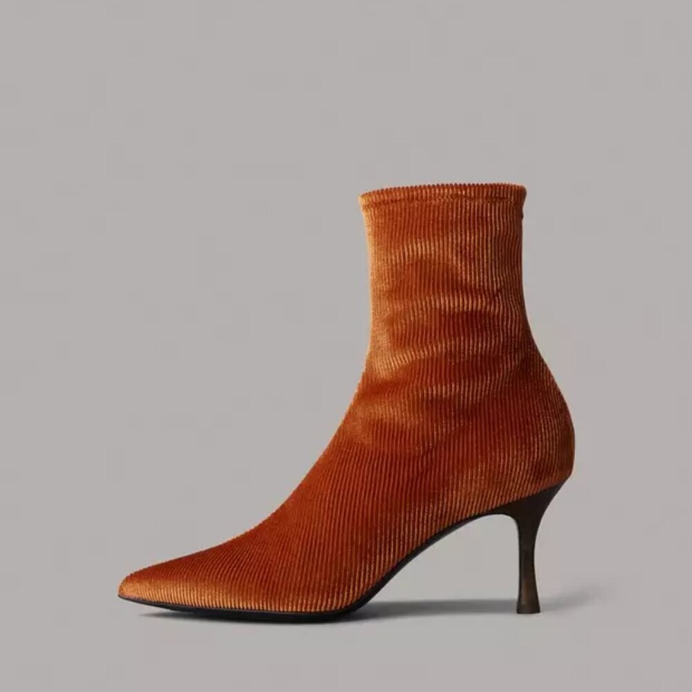 Rag & Bone Brea Boot - Velour Corduroy. Sz: Eu 38/Us 8